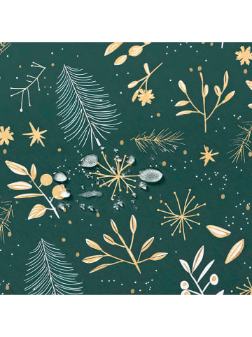 GAMUSI Obrus "Golden" w kolorze zielono-złotym