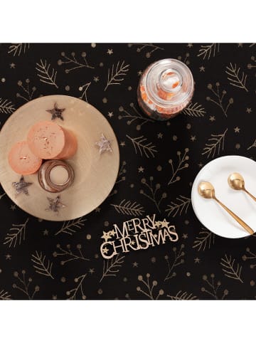 GAMUSI Obrus "Berrie" w kolorze czarno-złotym