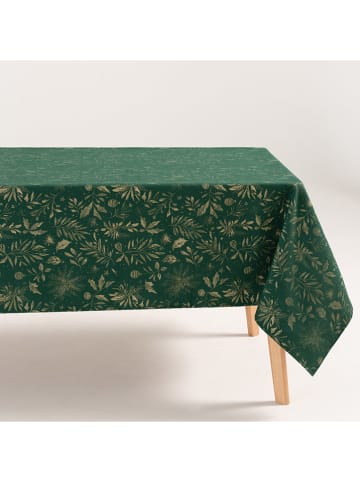 GAMUSI Obrus w kolorze zielono-złotym