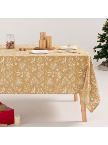 GAMUSI Tischdecke "Dorlia" in Beige/ Creme