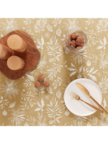 GAMUSI Tischdecke "Dorlia" in Beige/ Creme