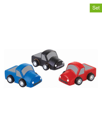 Plan Toys 3-częściowy zestaw ciężarówek - 3+