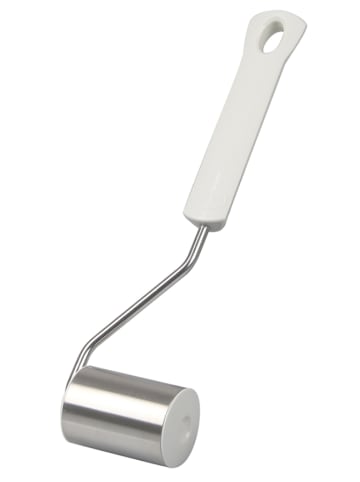 Dr. Oetker Kuchenblechroller in Weiß/ Silber - (L)22 cm