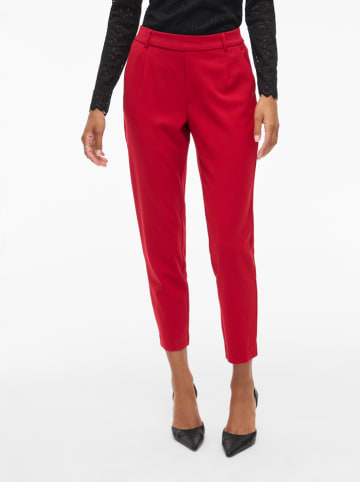Vila Spodnie "Vivarone" w kolorze czerwonym