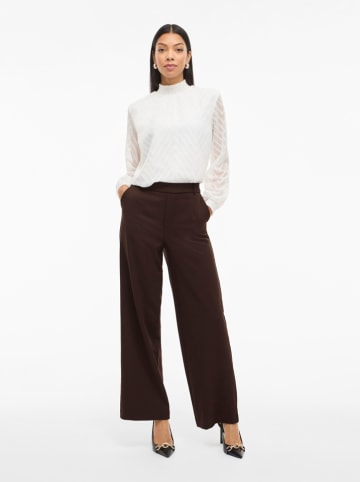 Vila Spodnie "Vivarone" w kolorze brązowym