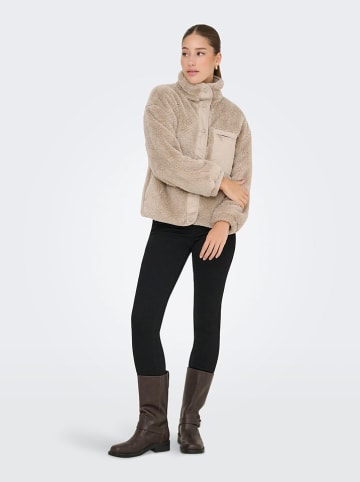 ONLY Fleece vest beige