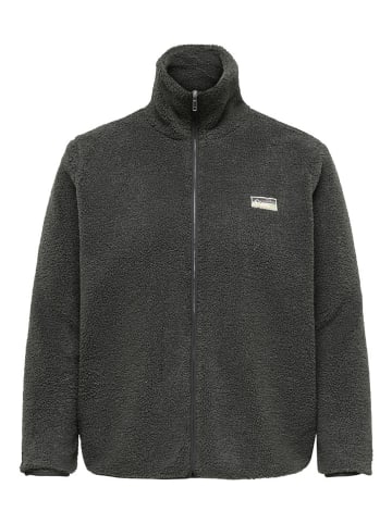 ONLY Fleece vest antraciet
