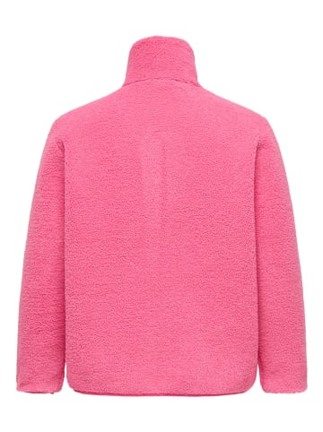 ONLY Fleecejacke in Pink
