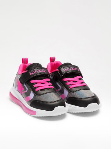 Lelli Kelly Sneakersy "Clarissa" w kolorze czarno-różowym