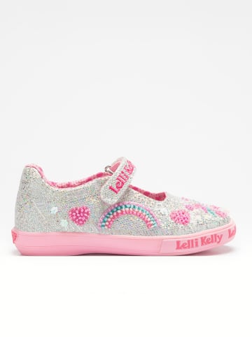 Lelli Kelly Hausschuhe "Luce" in Silber/ Rosa