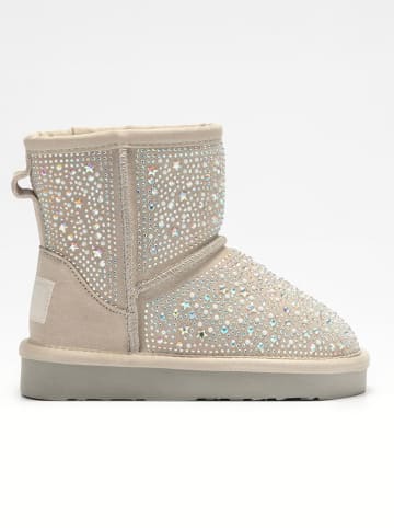 Lelli Kelly Leder-Winterboots "Olicia" in Beige