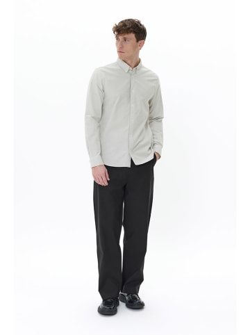Matinique Hemd in Creme/ Grau