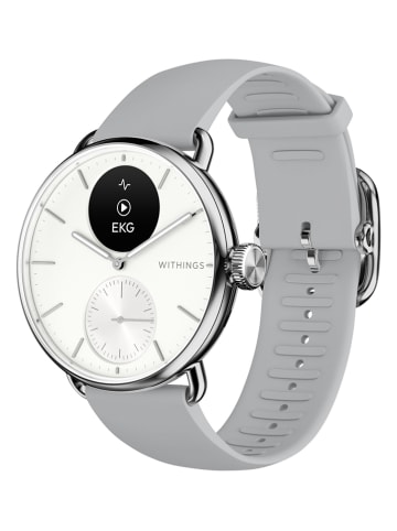 WITHINGS Smartwatch "ScanWatch 2" in Silber/ Grau