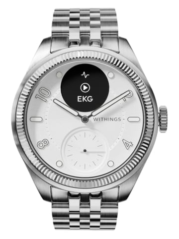WITHINGS Smartwatch "Brilliant" w kolorze srebrnym