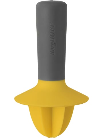 BergHOFF Zitruspresse in Grau/ Gelb - (L)13 cm