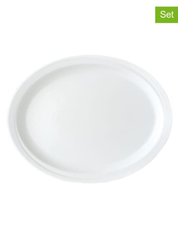 BergHOFF 2er-Set: Platzteller in Weiß