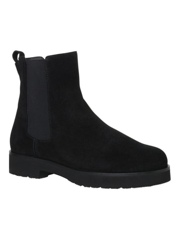 HASSIA Leder-Chelsea-Boots "Verona" in Schwarz