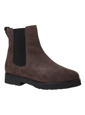 HASSIA Leder-Chelsea-Boots "Verona" in Braun
