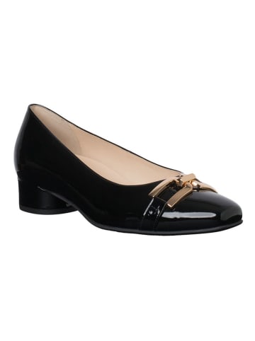 HASSIA Leder-Ballerinas "Roma" in Schwarz