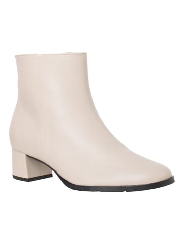 HASSIA Leder-Stiefeletten "Milano" in Creme