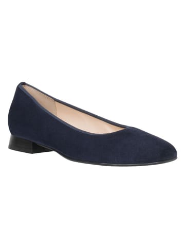 HASSIA Leder-Ballerinas "Capoli" in Dunkelblau