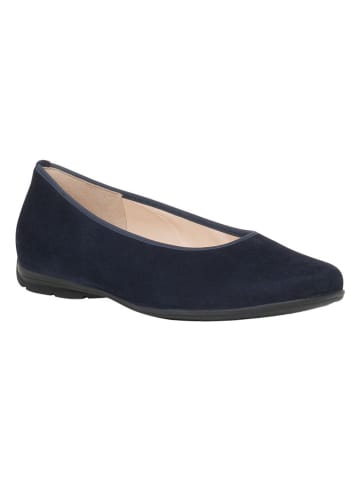 HASSIA Leder-Ballerinas "Pescara" in Dunkelblau