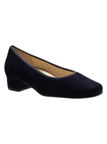 HASSIA Leder-Ballerinas "Cordoba" in Dunkelblau