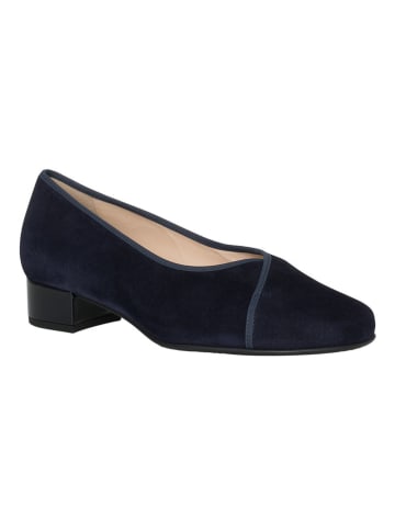 HASSIA Leder-Ballerinas "Cordoba" in Dunkelblau