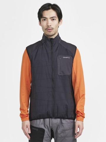 Craft Functionele bodywarmer "Black-Slate" zwart