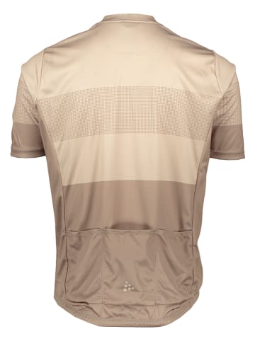 Craft Fahrradtrikot "Core Endur" in Beige/ Taupe