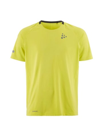 Craft Hardloopshirt "PRO Hypervent" geel