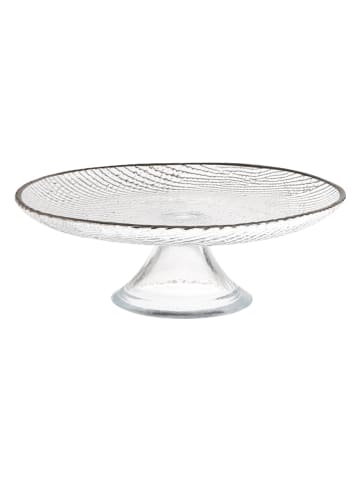 Trendy Kitchen by EXCÉLSA Patera w kolorze srebrnym - wys. 12 x Ø 28 cm