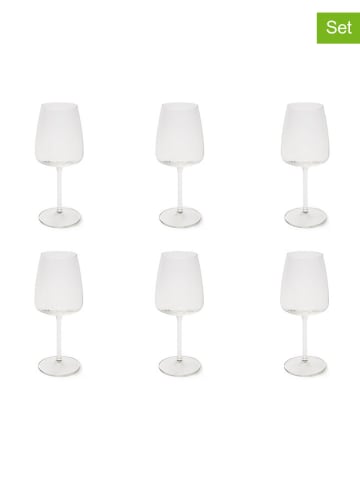 Trendy Kitchen by EXCÉLSA 6-delige set: wijnglazen "Barolo" transparant - 480 ml