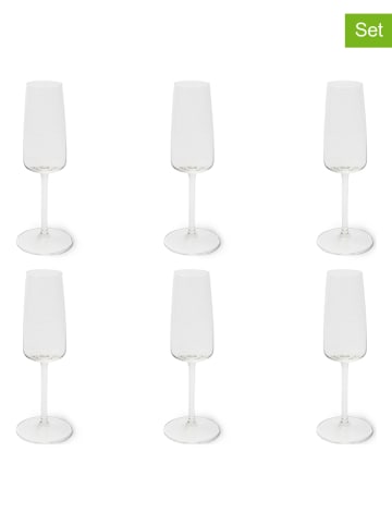 Trendy Kitchen by EXCÉLSA 6er-Set: Weingläser "Barolo" in Transparent - 210 ml