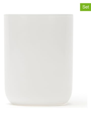 EXCELSA Szklanki (6 szt.) "Nordic" w kolorze białym - 350 ml