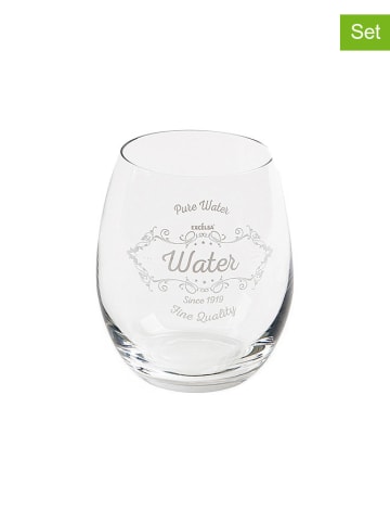 Trendy Kitchen by EXCÉLSA 6er-Set: Gläser "Fine Quality" - 390 ml