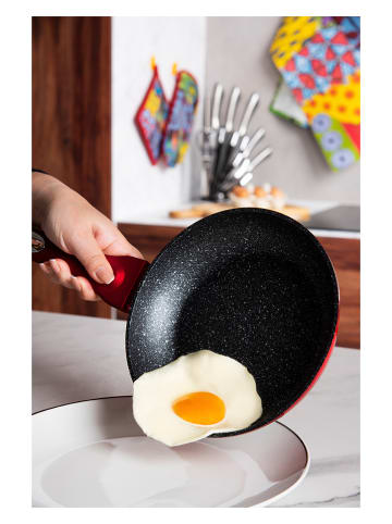 Trendy Kitchen by EXCÉLSA Braadpan "Phoenix" rood - Ø 20 cm