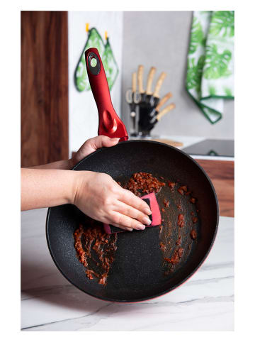 Trendy Kitchen by EXCÉLSA Braadpan "Phoenix" rood - Ø 24 cm