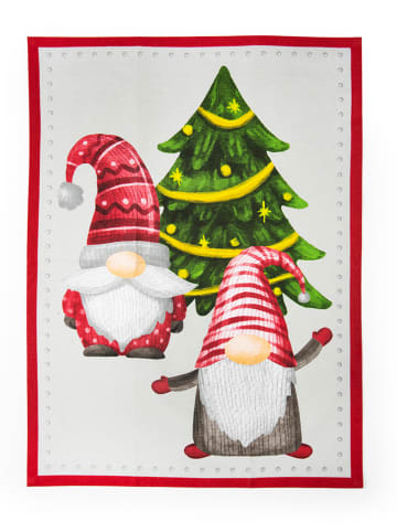 Trendy Kitchen by EXCÉLSA Ściereczka "Gnomo Friends" ze wzorem do naczyń - 70 x 50 cm