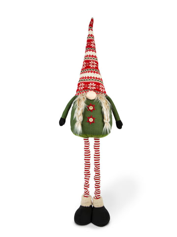 Trendy Kitchen by EXCÉLSA Dekofigur in Khaki/ Rot - (H)41,7 cm