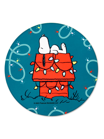 Trendy Kitchen by EXCÉLSA Untersetzer ''Peanuts Shiny & Bright'' in Blau/ Rot - Ø 16 cm