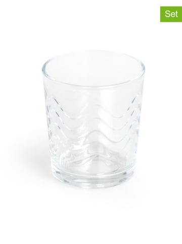 Trendy Kitchen by EXCÉLSA 3-delige set: glazen "Madrid" transparant - 260 ml