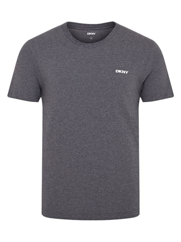 DKNY Koszulki (3 szt.) w kolorze granatowo-szarym