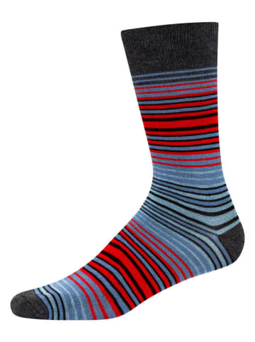 DKNY 3er-Set: Socken in Schwarz/ Grau/ Rot