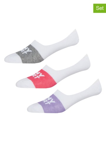 DKNY Skarpety (3 pary) w kolorze białym