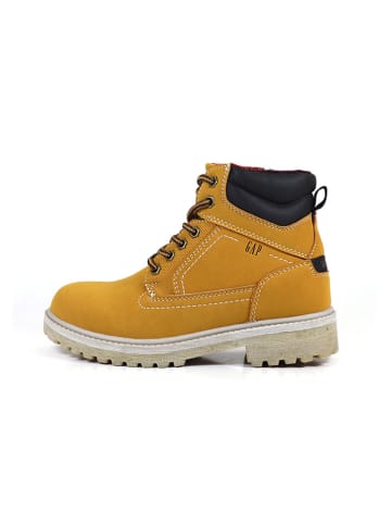 GAP Sneakers "Dayton Mid Lace II" in Gelb
