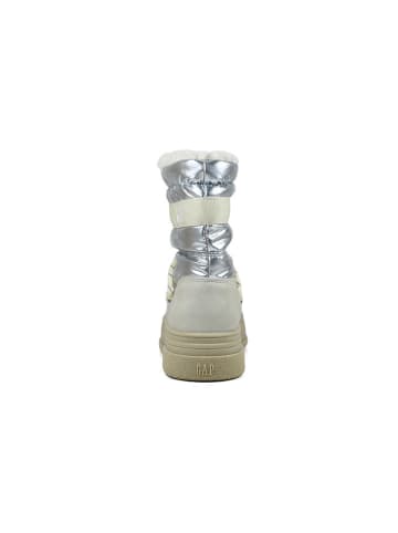 GAP Boots "Paradise High Nyl" in Silver/ Creme