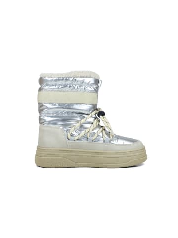 GAP Boots "Paradise High Nyl" in Silver/ Creme