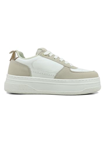 GAP Sneakers "Paradise IV" in Beige/ Weiß