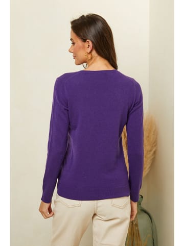 Soft Cashmere Trui paars